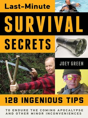 cover image of Last-Minute Survival Secrets